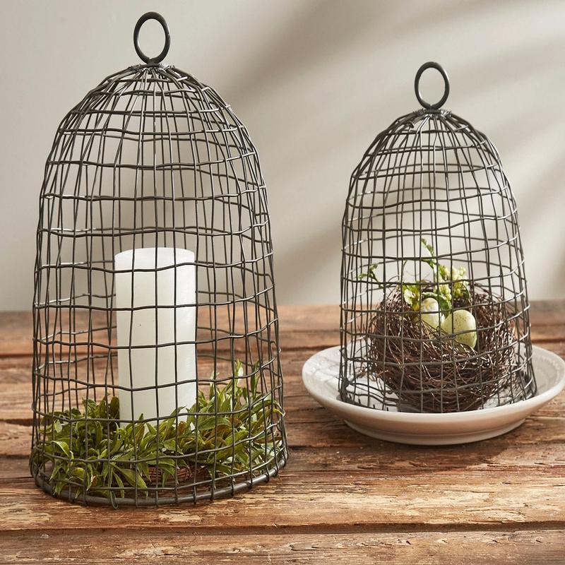 Set of 2 Wire Bell Cloches - More Coming Soon