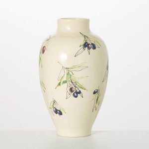 The Tall Olive Vase