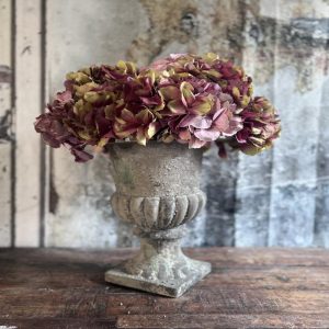 Aged Ceramic French Estate Urn - Large