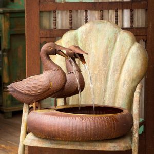 Folk Art Duck Fountain- More coming soon