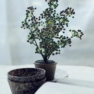 Potted Faux Berry Bush