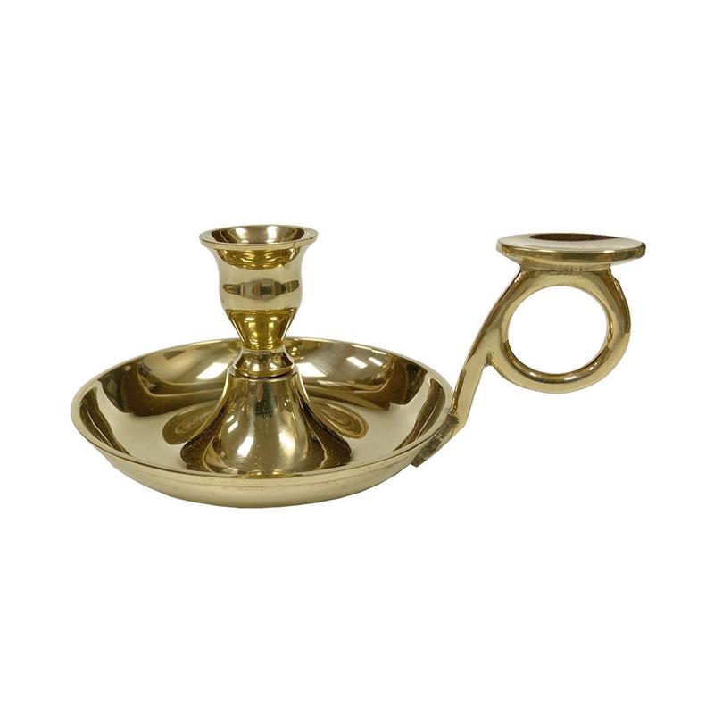 Solid Brass Chamberstick