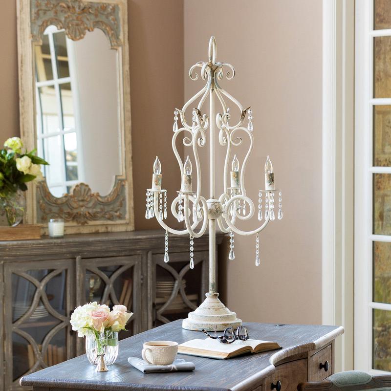 The Madeline Tabletop Chandelier Lamp
