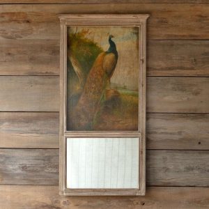 The Peacock Trumeau Mirror