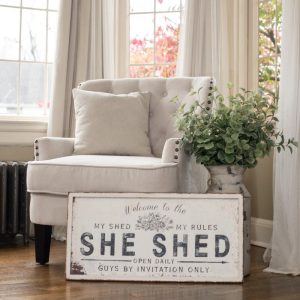 The Small She Shed Sign