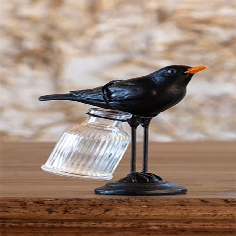 Whimsy Bird Flower Holder - Choose Color