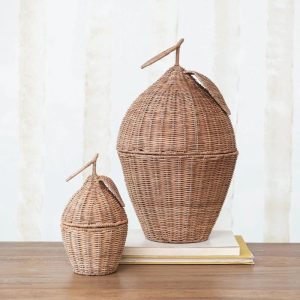 Pear Shaped Basket - Choose Small or Large