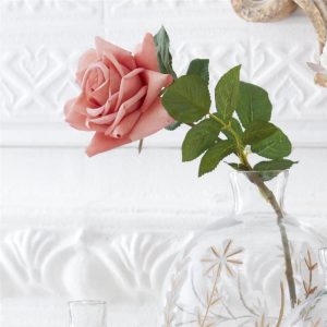 Real Touch Coral Rose