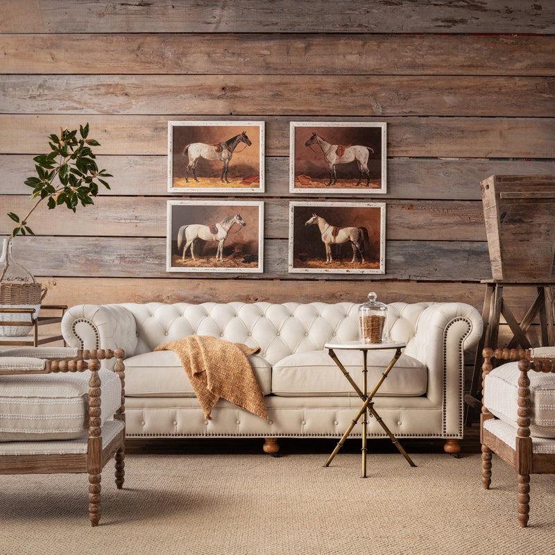 Set of 4 Thoroughbred Horse Prints