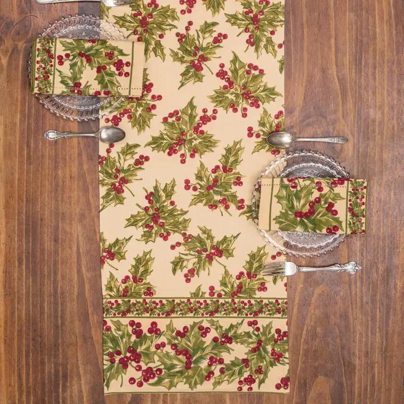 April Cornell 72" Winterberry Runner