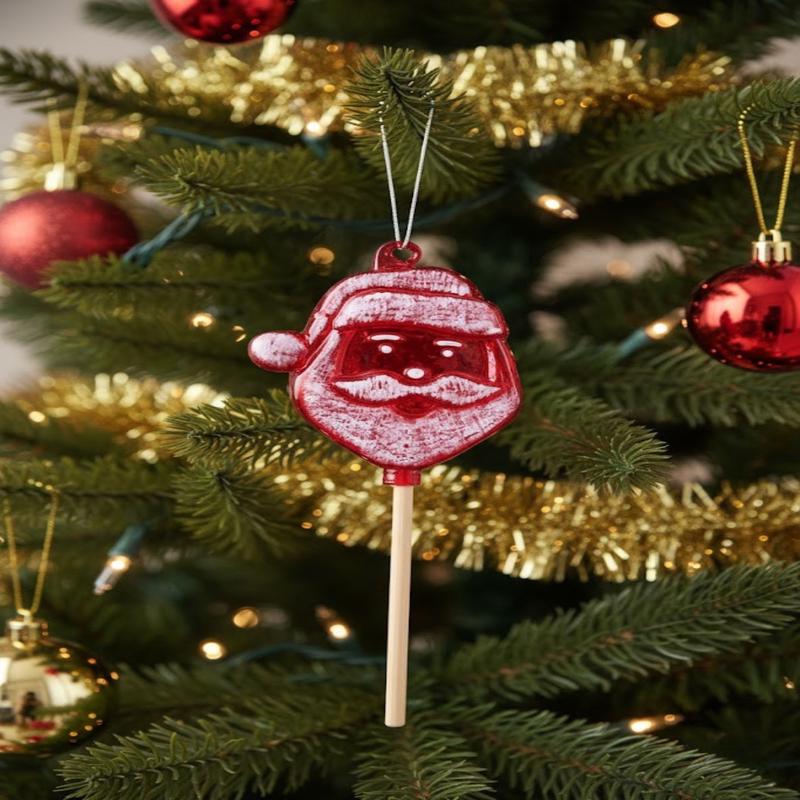 Cody Foster Santa Lollipop Ornament