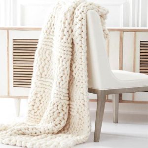 Hand Knit Chunky Throw Blanket- More Coming Soon