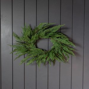 24" Cypress Leaf Full Real Touch Wreath