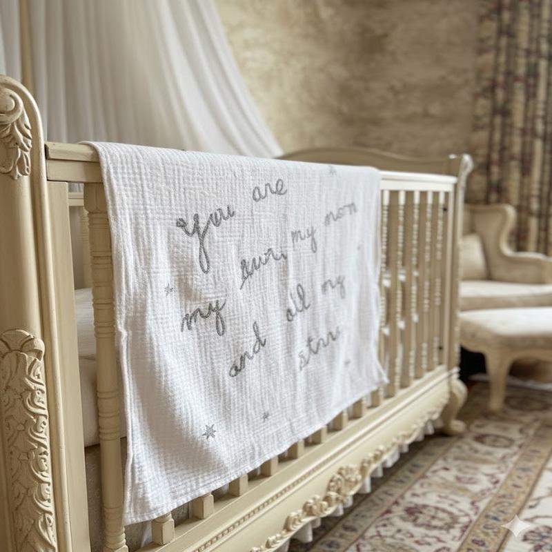 Baby Swaddle - You Are My Sun, My Moon and All of My Stars