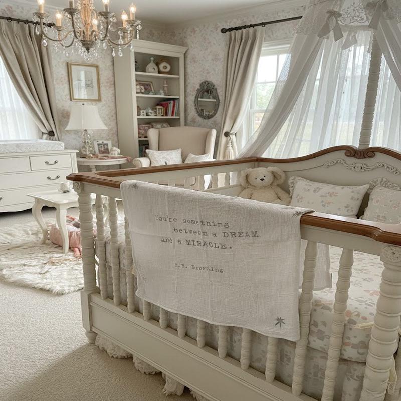 Baby Swaddle -  You're Something Between a Dream and a Miracle