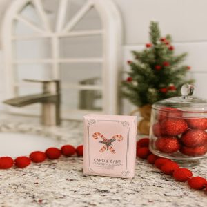 Candy Cane Soap with Olive Oil and Shea Butter