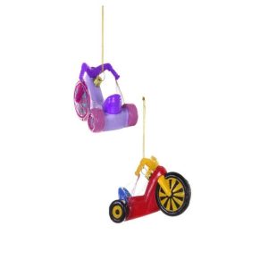 Cody Foster Big Wheel Glass Ornament - Choose Style