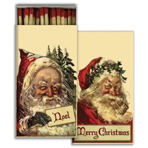 Victorian Santa Design Safety Matches