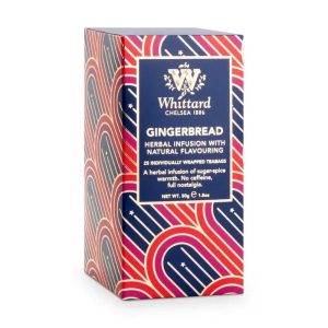 Whittard of Chelsea Gingerbread Tea 25 Individually Wrapped Teabags