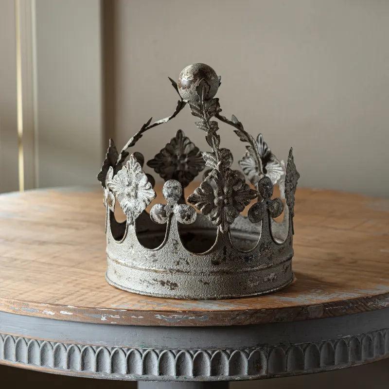 13" Royal Antiqued Crown