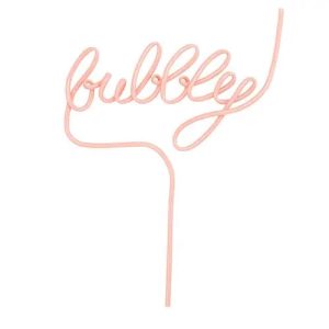 Word Straw - Bubbly