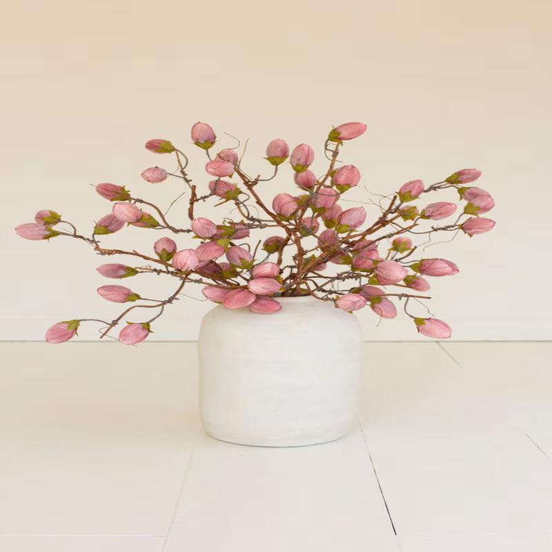 48" Pink Pod Botanica Stem