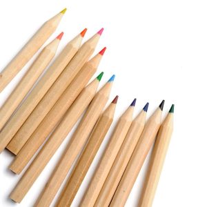 Set of 12 Mini Colored Pencils