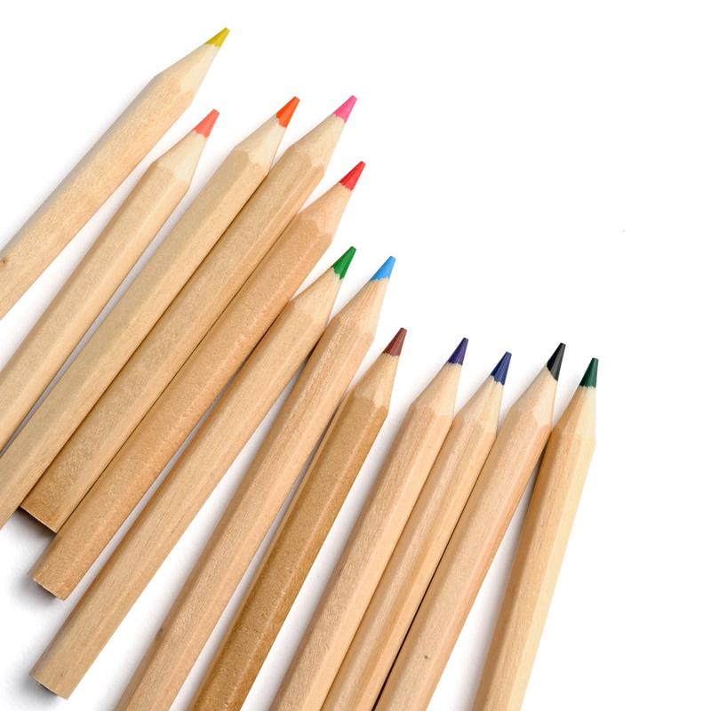 Set of 12 Mini Colored Pencils