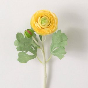 19" Ranunculus Stem - Yellow