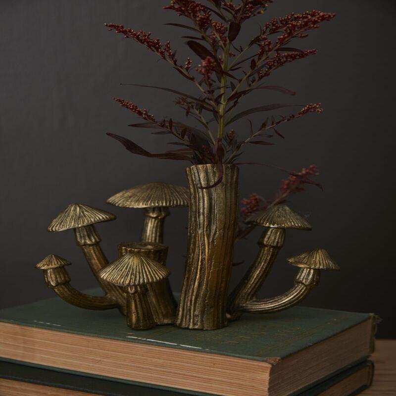 Clustered Mushroom Budvase