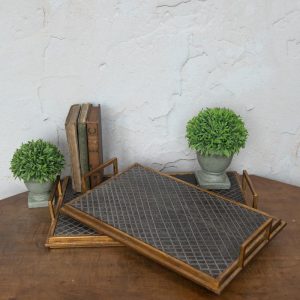 Gold Framed Tray - Choose Size