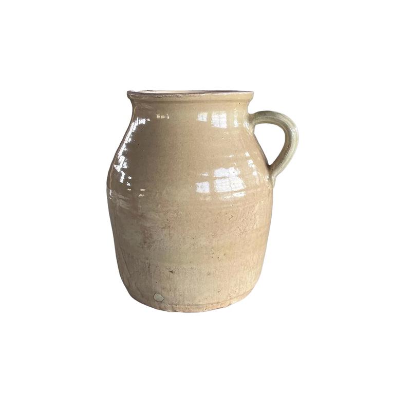 Handmade European Cottage Pitcher - Cream