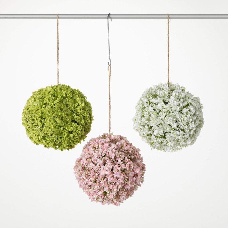 Large Floral Orb - Choose Color