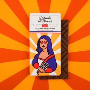 Le Chocolat Des Francais - Mona Lisa Milk Chocolate & Salted Caramel