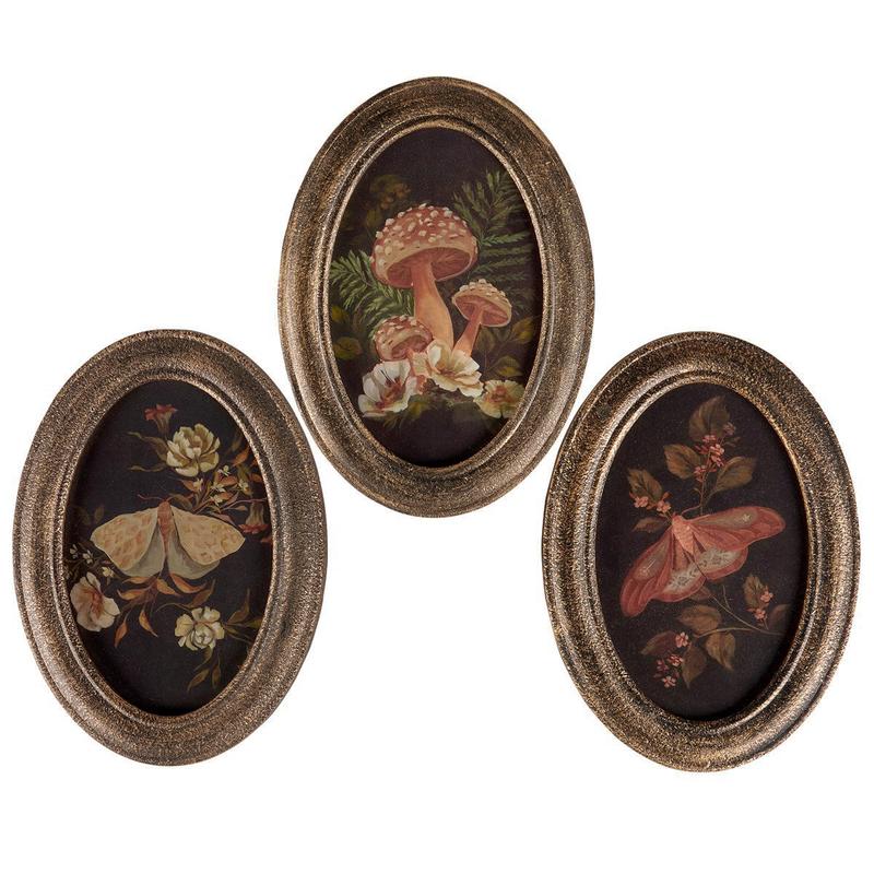Set of 3 Hidden Garden Wall Decor Set