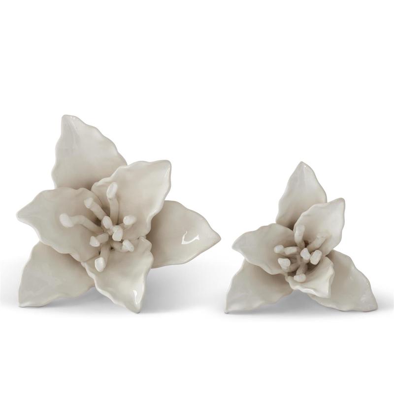 Ceramic Flower - Choose Small or Large