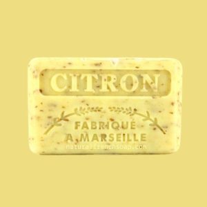 French Soap with Shea Butter - Crushed Lemon