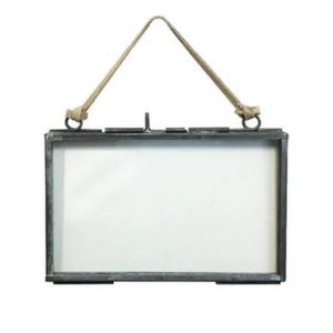 Horizontal Zinc Hanging Frame - 5" x 3" -More Coming Soon