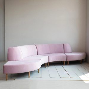 The Audrey Pink Modular Sofa- More Coming Soon