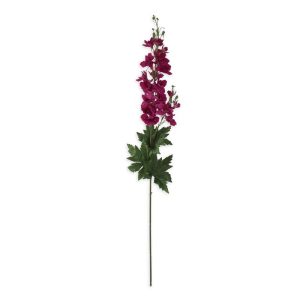 36" Real Touch 3 Shoot Delphinium Stem - Fushia