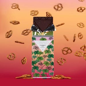 Compartes California Love Dark Chocolate Salted Pretzel Bar