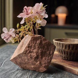 Floyd Geometric Vase - Brick