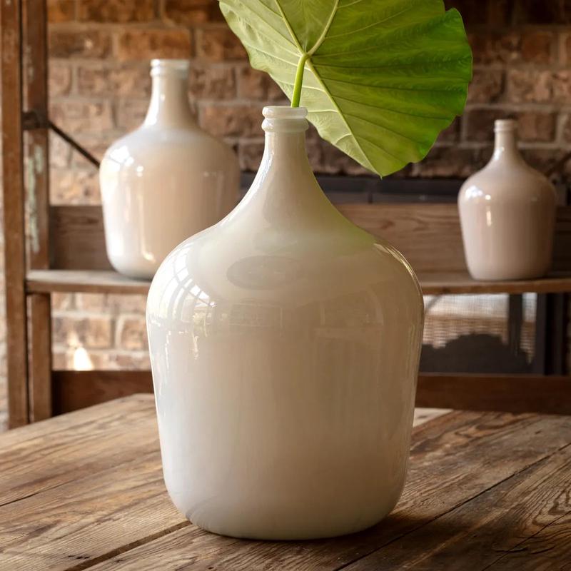 Large Blanc Demi John Bottle