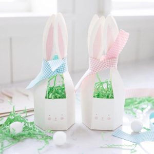 Set of 10 Bunny Treat Boxes