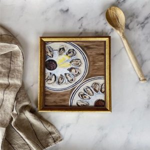 Bon Appetit Oyster Art Print