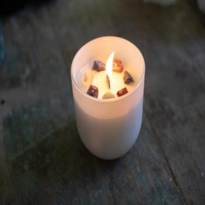 Chakra Crystal Candle