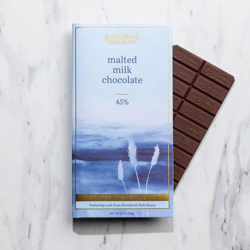French Broad - Malted Milk Chocolate Bar 45%