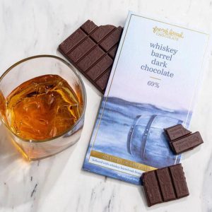 French Broad - Whiskey Barrel Dark Chocolate Bar 65%
