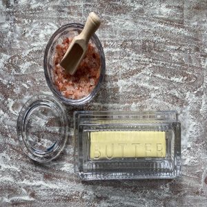 Glass Butter Dish