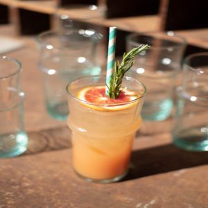 Recycled Iced Tea Glass